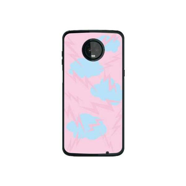 Moto Z3 Play �P�[�X XT1929 �G���N�g���N���E�h �s���N �X�}�z�P�[�X (�󒍐��Y)