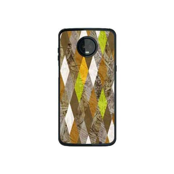 Moto Z3 Play �P�[�X XT1929 �_�C���� Woody �u���E���n �X�}�z�P�[�X (�󒍐��Y)