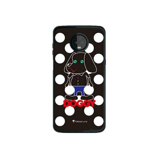 Moto Z3 Play �P�[�X XT1929 Doggy �z���C�g�h�b�g �X�}�z�P�[�X (�󒍐��Y)