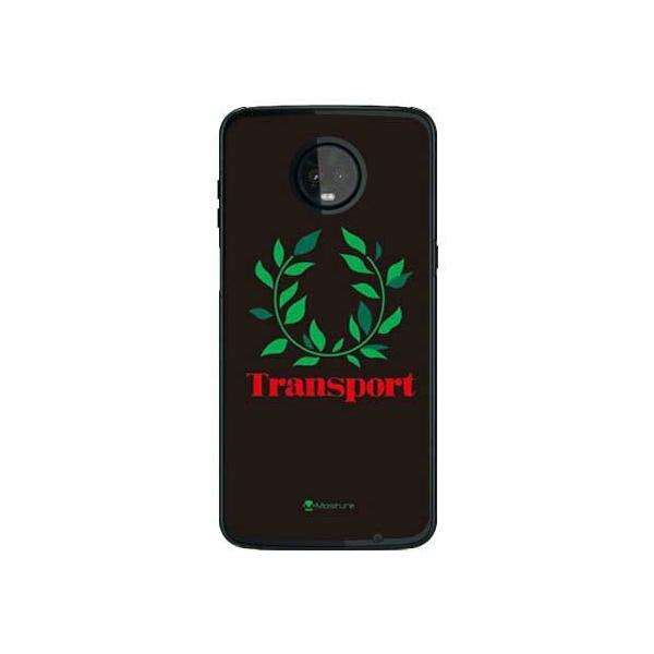 Moto Z3 Play �P�[�X XT1929 Transport Laurel �u���b�N �X�}�z�P�[�X (�󒍐��Y)