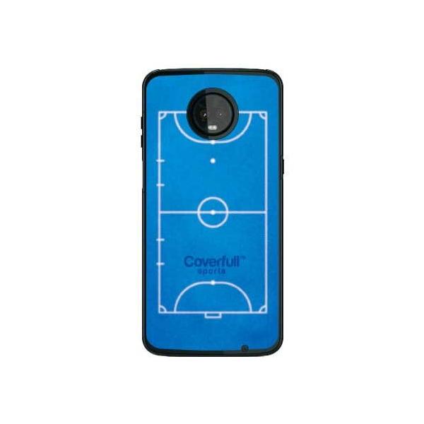 Moto Z3 Play �P�[�X XT1929 �t�b�g�T�� �u���[ �X�}�z�P�[�X (�󒍐��Y)