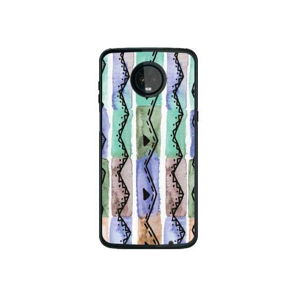 Moto Z3 Play �P�[�X XT1929 �E�F�[�r���O �o���h �p�^�[�� �X�}�z�P�[�X (�󒍐��Y)