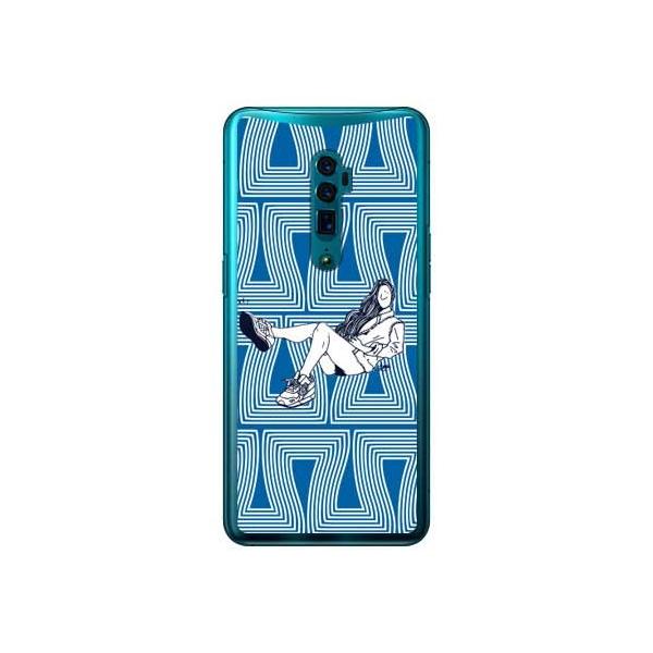 OPPO Reno 10x Zoom �P�[�X Face SNEAKER ADDICT �X�}�z�P�[�X (�󒍐��Y)