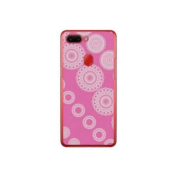 OPPO R15 Pro �P�[�X �T�[�N�����[�X �s���N �X�}�z�P�[�X (�󒍐��Y)