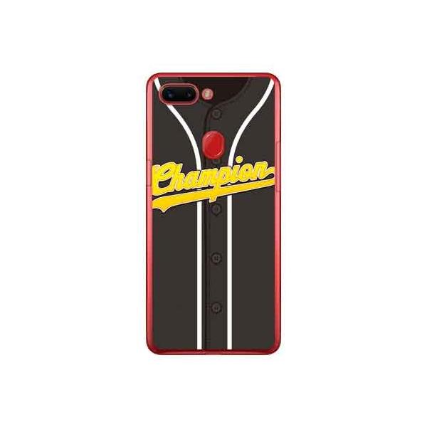 OPPO R15 Pro �P�[�X �싅���j�t�H�[�� �u���b�N×�z���C�g �X�}�z�P�[�X (�󒍐��Y)