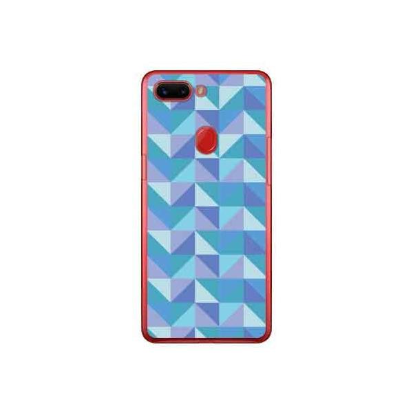 OPPO R15 Pro �P�[�X �����_���u���b�N �u���[ �X�}�z�P�[�X (�󒍐��Y)
