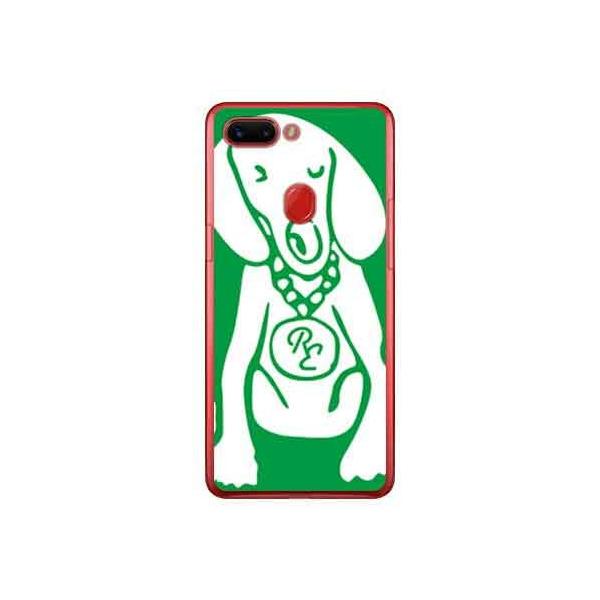 OPPO R15 Pro �P�[�X Dog �O���[��×�z���C�g �X�}�z�P�[�X (�󒍐��Y)