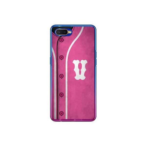 OPPO R17 Neo �P�[�X �x�[�X�{�[�� �s���N V �X�}�z�P�[�X (�󒍐��Y)