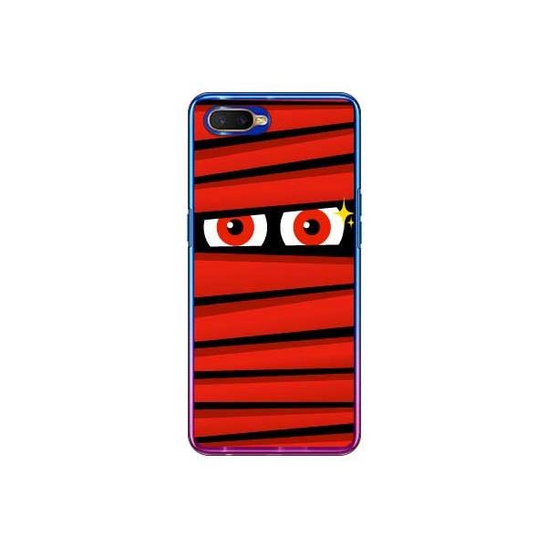 OPPO R17 Neo �P�[�X �~�C������ ���b�h �X�}�z�P�[�X (�󒍐��Y)