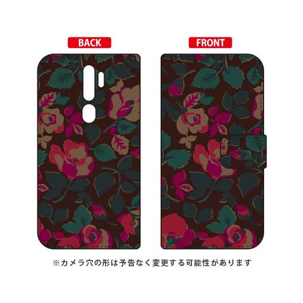 OPPO A5 2020 �P�[�X �蒠 SINDEE Bulluna Flower �i�u���E���j �X�}�z�P�[�X (�󒍐��Y)