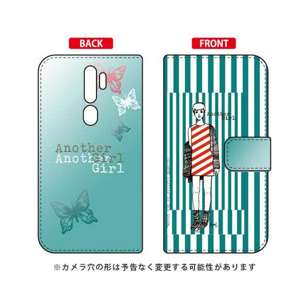 OPPO A5 2020 �P�[�X �蒠 Hal Ikeda �A�i�U�[�K�[���E�X�g���C�v�E�^�[�R�C�Y�O���[�� �X�}�z�P�[�X (�󒍐��Y)