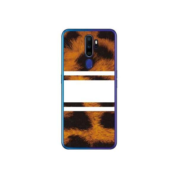 OPPO A5 2020 �P�[�X Leopard �z���C�g �X�}�z�P�[�X (�󒍐��Y)