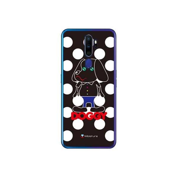 OPPO A5 2020 �P�[�X Doggy �z���C�g�h�b�g �X�}�z�P�[�X (�󒍐��Y)