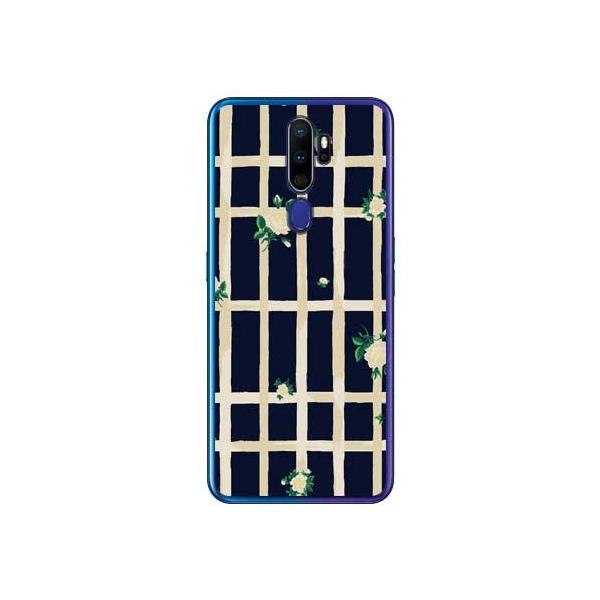 OPPO A5 2020 �P�[�X SINDEE Flower Grid �i�l�C�r�[�j �X�}�z�P�[�X (�󒍐��Y)