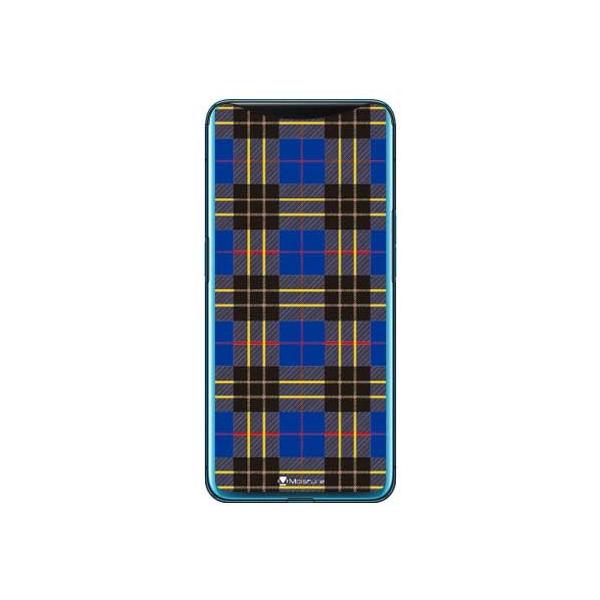 Find X Tartan check �u���[ �X�}�z�P�[�X (�󒍐��Y)
