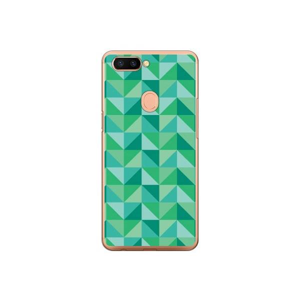 OPPO R11s �P�[�X �����_���u���b�N �O���[�� �X�}�z�P�[�X (�󒍐��Y)