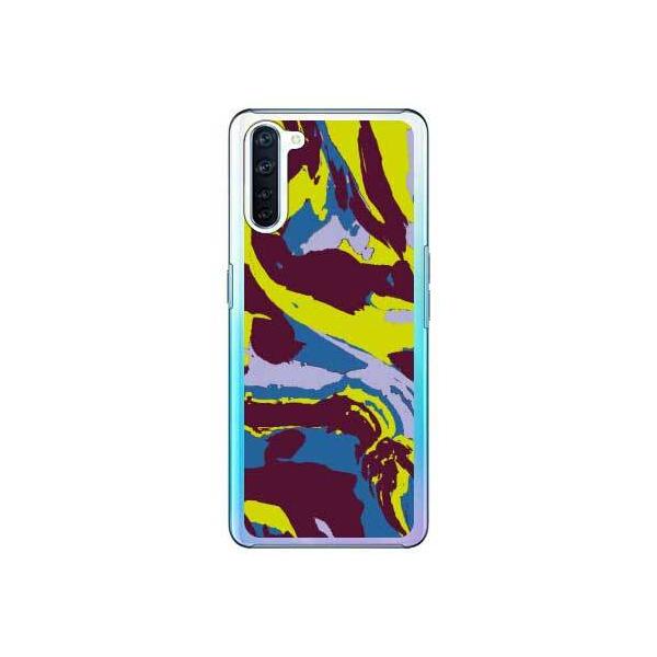 OPPO Reno3 A �A�u�X�g���N�g Camo �O���[�� �u���E�� �X�}�z�P�[�X (�󒍐��Y)