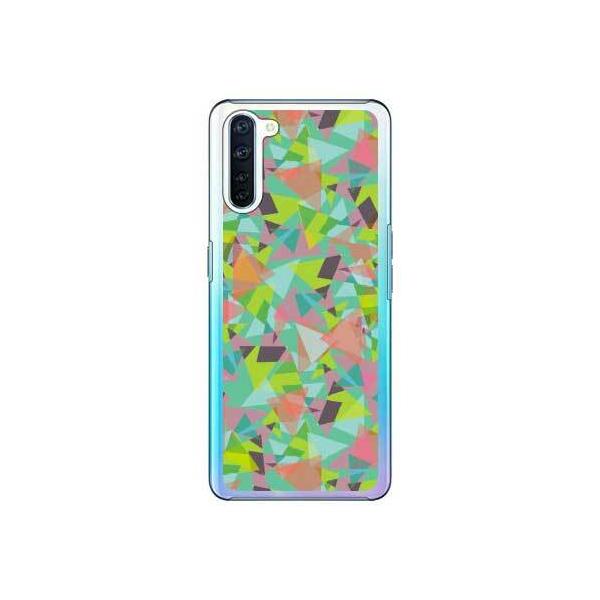 OPPO Reno3 A �e�N�X�`���t���[�N �O���[�� �X�}�z�P�[�X (�󒍐��Y)