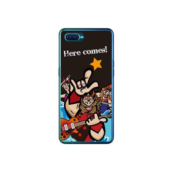 OPPO Reno A �P�[�X Rock���₶ design by Ringo �X�}�z�P�[�X (�󒍐��Y)