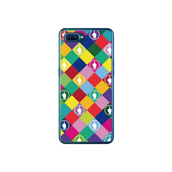 OPPO Reno A �P�[�X F rhombuses �}���` �X�}�z�P�[�X (�󒍐��Y)