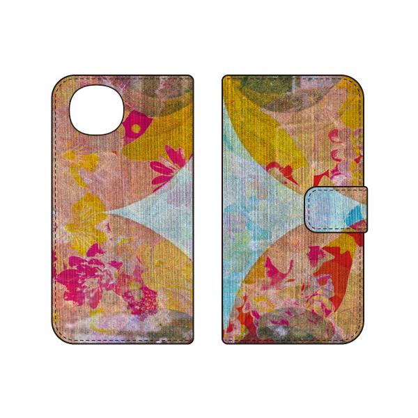 手帳型スマホケース 藤本正平 Don't Look Back (受注生産) SECOND SKIN AQUOS wish6 SH-M36 アクオス ウィッシュ6