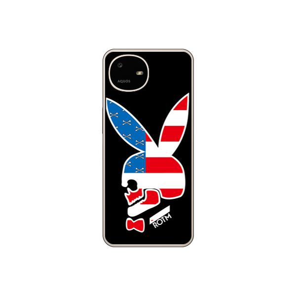 Bunny bone VERSION2 （ソフト ケース カバー） SECOND SKIN AQUOS wish6 SH-M36 アクオス wish6 SH-M36