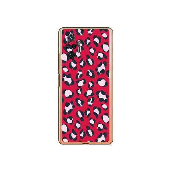 Redmi Note 10 Pro �P�[�X Leopard ���b�h �X�}�z�P�[�X (�󒍐��Y)