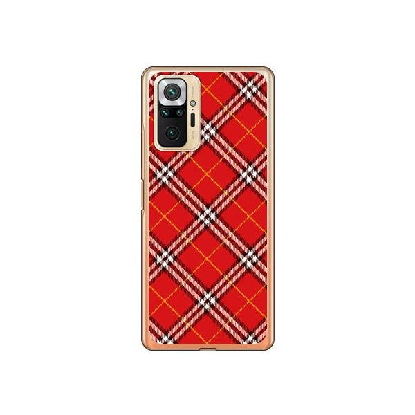 Redmi Note 10 Pro �P�[�X �^�[�^���`�F�b�N ���b�h �X�}�z�P�[�X (�󒍐��Y)