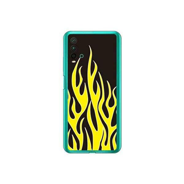 Redmi 9T �t�@�C���[�p�^�[�� �u���b�N×�C�G���[ �X�}�z�P�[�X (�󒍐��Y)