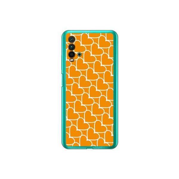 Redmi 9T �n�[�g�X�g���C�v �I�����W×�z���C�g �X�}�z�P�[�X (�󒍐��Y)