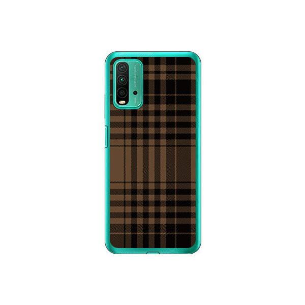 Redmi 9T �`�F�b�N �u���E��×�u���b�N �X�}�z�P�[�X (�󒍐��Y)