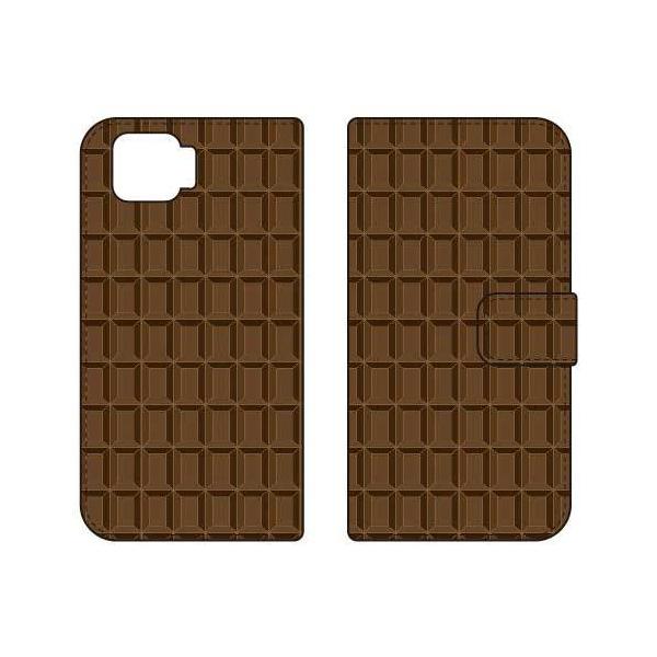 OPPO A73 CPH2099 �蒠 �`���R���[�g TYPE2 �u���E�� �X�}�z�P�[�X (�󒍐��Y)