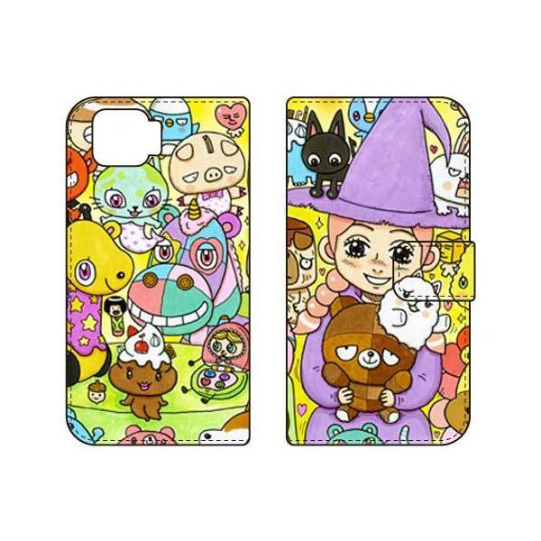 OPPO A73 CPH2099 �C���X�g���[�^�[326 �蒠 ���E��u�T�C�N�ȃk�C�O���~ �X�}�z�P�[�X (�󒍐��Y)