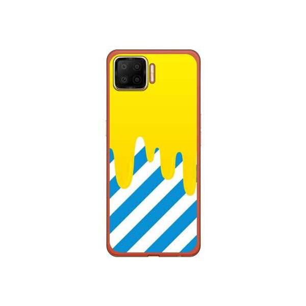 OPPO A73 CPH2099 DRIP �C�G���[/�u���[ �X�}�z�P�[�X (�󒍐��Y)