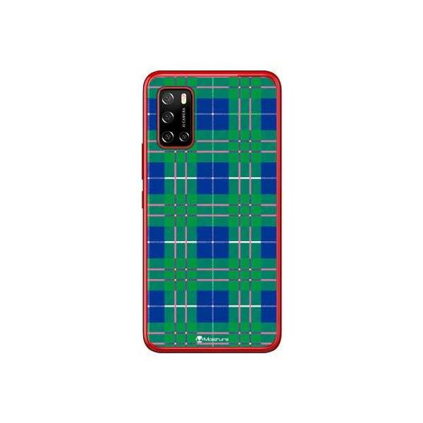 Rakuten BIG s �P�[�X 3917JR Tartan check �O���[�� �X�}�z�P�[�X (�󒍐��Y)