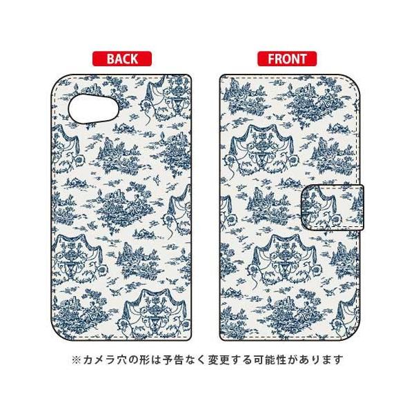 AQUOS R compact 701SH�ESHV41 �蒠 SINDEE Toile De Jouy �X�}�z�P�[�X (�󒍐��Y)