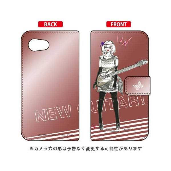 AQUOS R compact 701SH�ESHV41 �蒠 �r�c�n��New Guitar �`���R �X�}�z�P�[�X (�󒍐��Y)