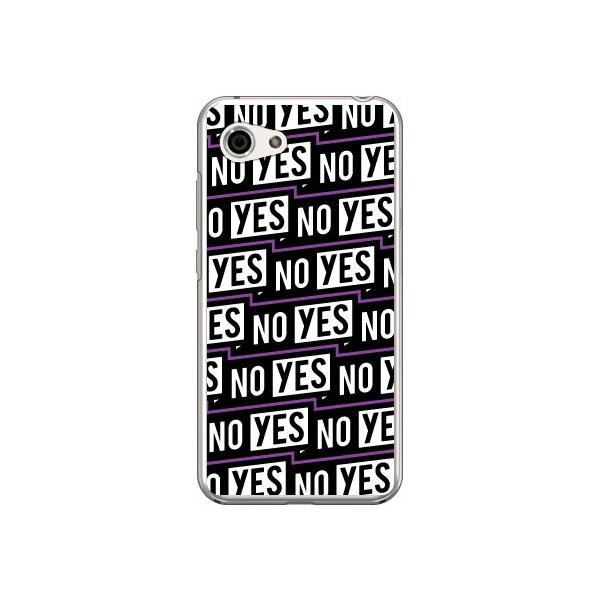 AQUOS R compact 701SH�ESHV41 YESNO���x�� �p�[�v�� �X�}�z�P�[�X (�󒍐��Y)
