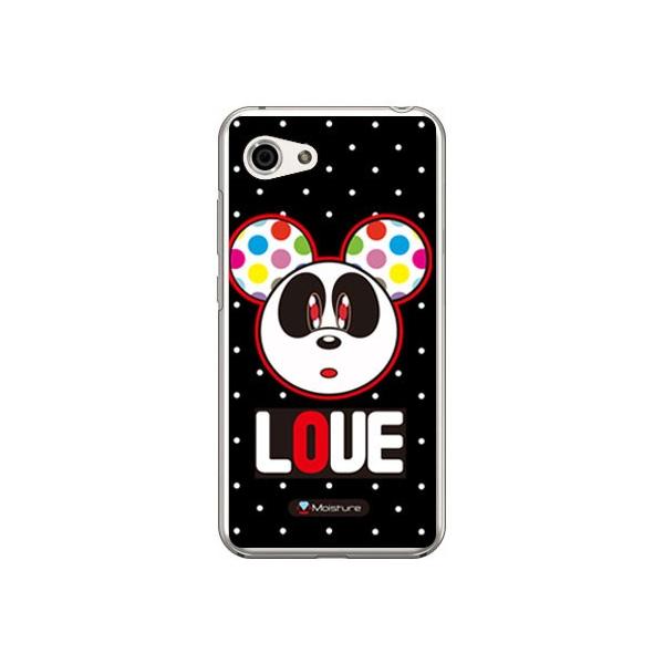 AQUOS R compact 701SH�ESHV41 Love Panda �z���C�g�h�b�g �X�}�z�P�[�X (�󒍐��Y)