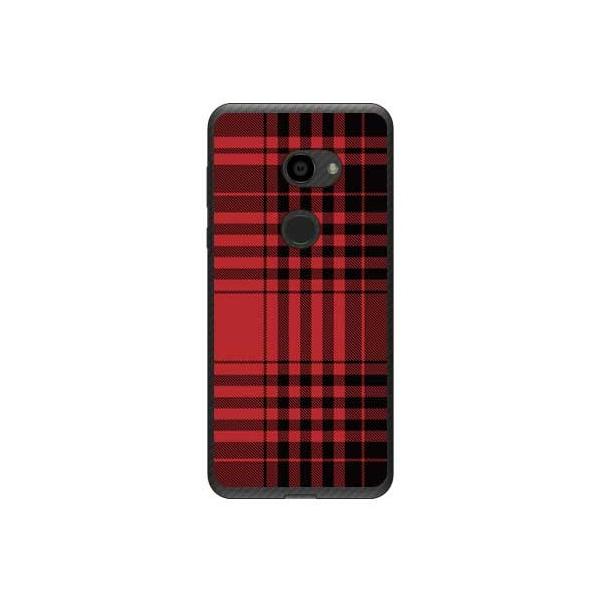 AQUOS zero (801SH / SH-M10) �`�F�b�N ���b�h×�u���b�N �X�}�z�P�[�X (�󒍐��Y)