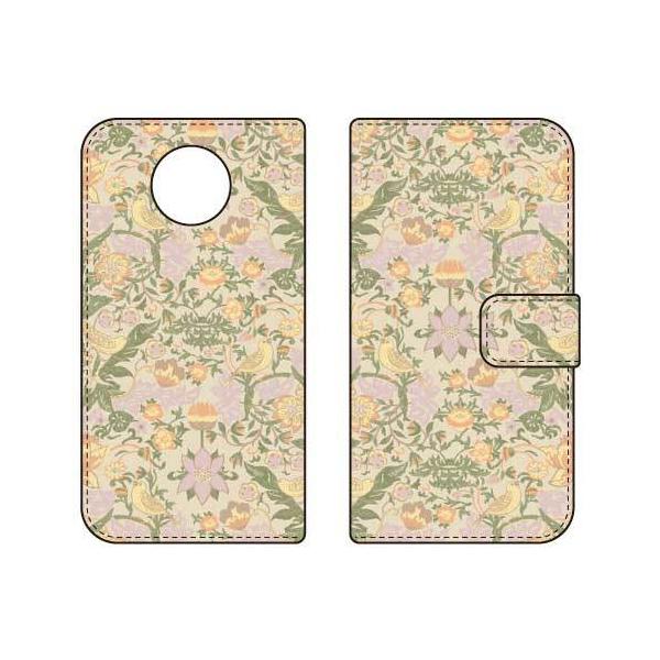 Redmi Note 9T (A001XM) �蒠 SINDEE Mystical Flower �i�x�[�W���j �X�}�z�P�[�X (�󒍐��Y)