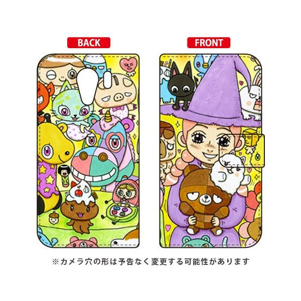 Android One S2�EDIGNO G 602KC �C���X�g���[�^�[326 �蒠 ���E��u�T�C�N�ȃk�C�O���~ �X�}�z�P�[�X (�󒍐��Y)