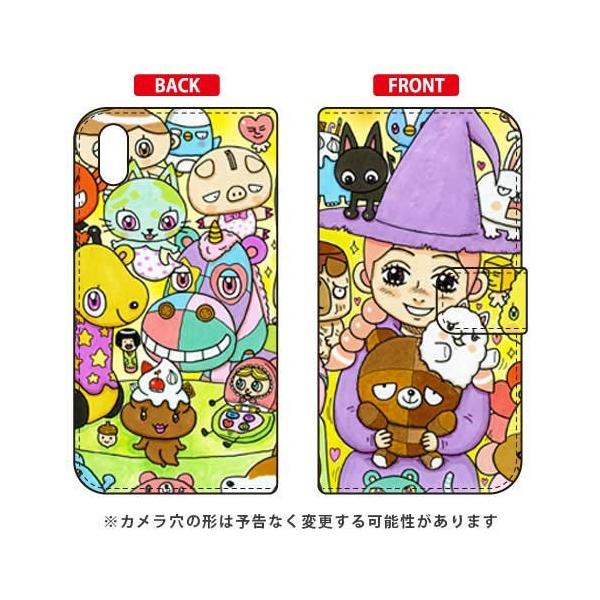 Android One S4 �C���X�g���[�^�[326 �蒠 ���E��u�T�C�N�ȃk�C�O���~ �X�}�z�P�[�X (�󒍐��Y)