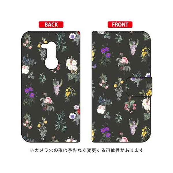 Android One X5 �P�[�X �蒠 SINDEE Botanical �i�u���b�N�j �X�}�z�P�[�X (�󒍐��Y)