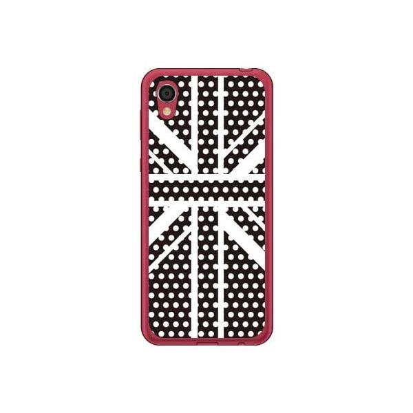 Android One S5 �P�[�X Cross dot union jack �u���b�N �X�}�z�P�[�X (�󒍐��Y)