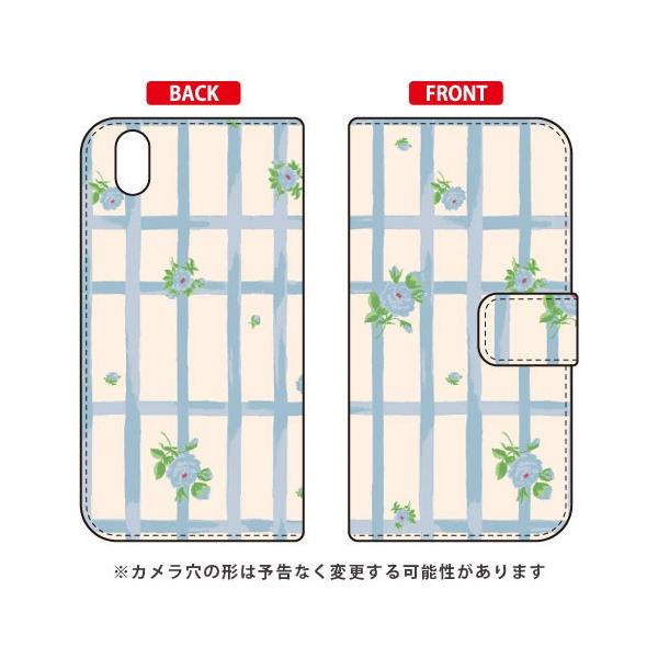 Android One X1 �蒠 SINDEE Flower Grid �i�x�[�W���j �X�}�z�P�[�X (�󒍐��Y)