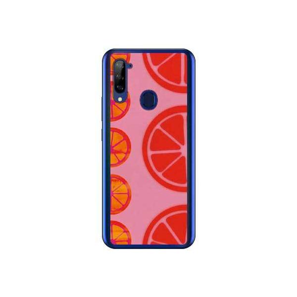 Libero 5G �P�[�X A003ZT �I�����W�t���[�c �s���N �X�}�z�P�[�X (�󒍐��Y)