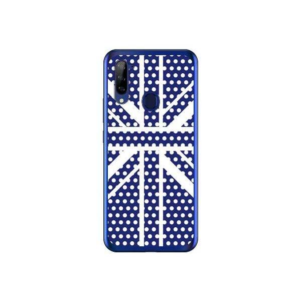 Libero 5G �P�[�X A003ZT Cross dot union jack �l�C�r�[ �X�}�z�P�[�X (�󒍐��Y)