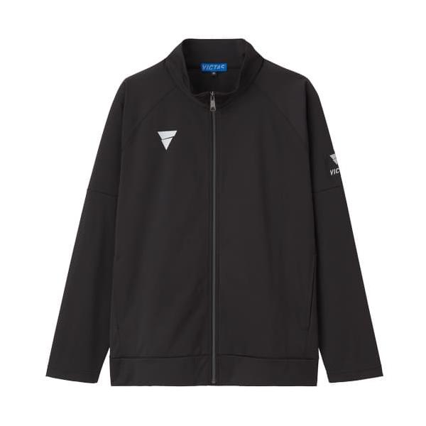 [Release date: April 15, 2023]2025年2月下旬発売モノトーンを基調に、VICTAS「ピスネーム」をアクセントにした飽きの来ないシンプルなジャージジャケット。製造国 中国素材 ポリエステル100％（エアリーソフ...
