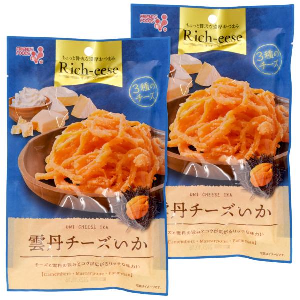 雲丹チーズいか ３８ｇ×２個 （特産横丁×全国の珍味・加工品シリーズ） OUS 三重県 伊勢 志摩 お土産